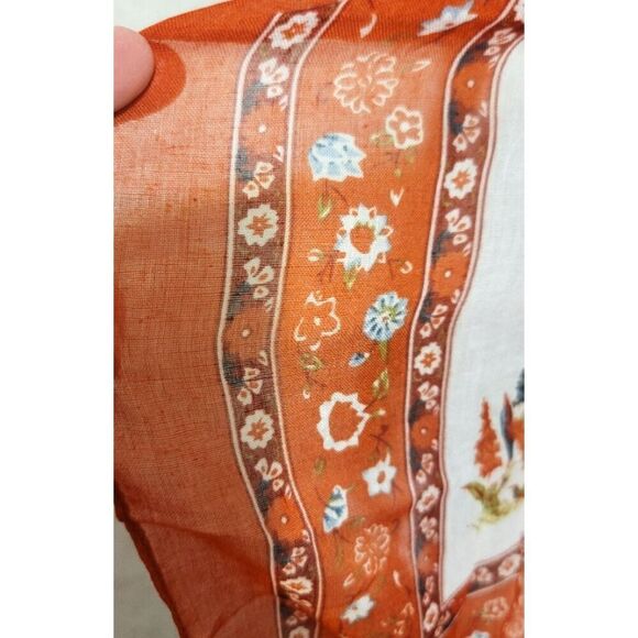 NWT - Beautiful Floral LuLu Wrap Scarf - Picture 7 of 7